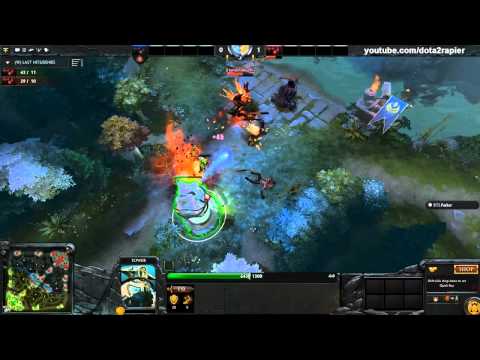 Dendi vs Mushi Shadow Fiend Solo Mid DAC Final Dota 2