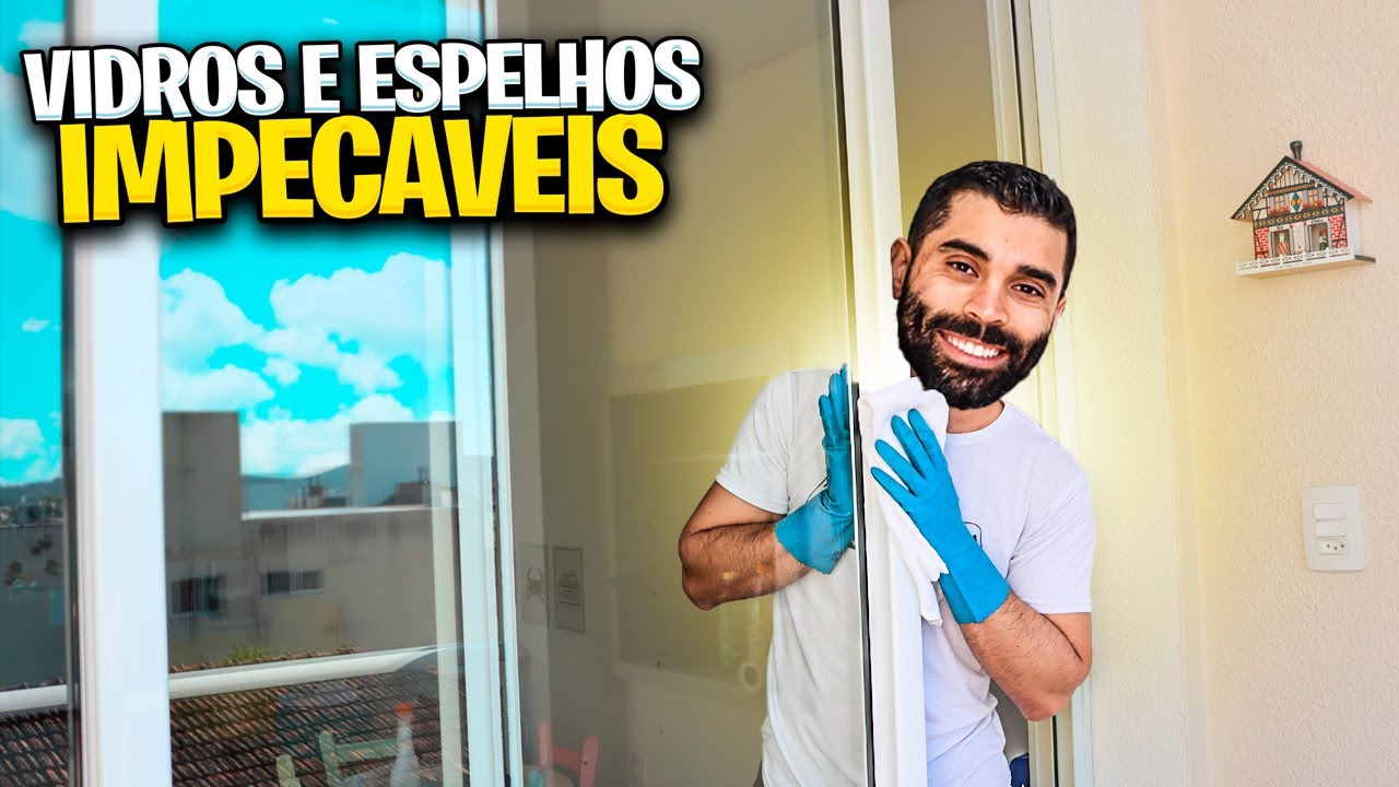 REVELEI O SEGREDO DOS VIDROS E ESPELHOS BRILHANDO