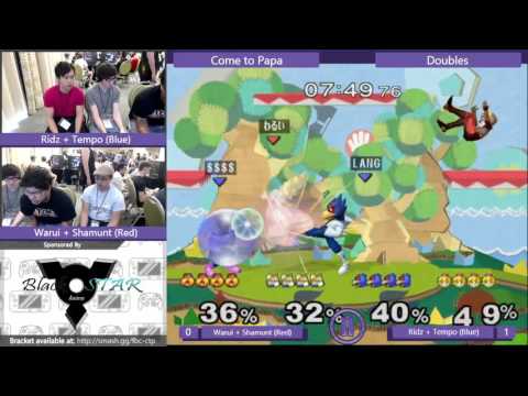 Come To Papa - Ridz + Tempo vs  Warui + Shamunt - Melee Doubles