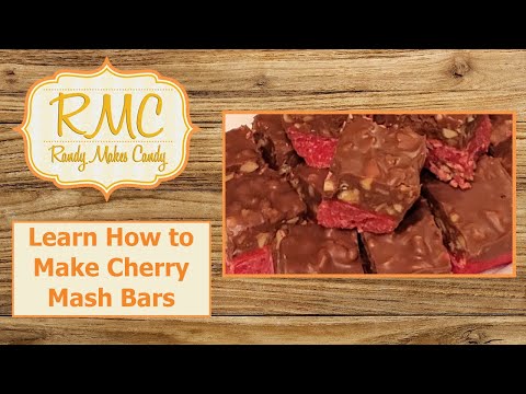 Randy Makes Cherry Mash Bars