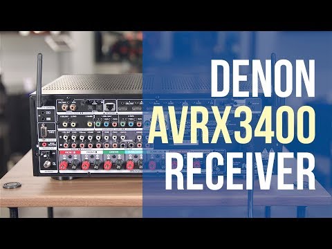 רסיבר Denon AVR-X3400H דנון תמונה 2