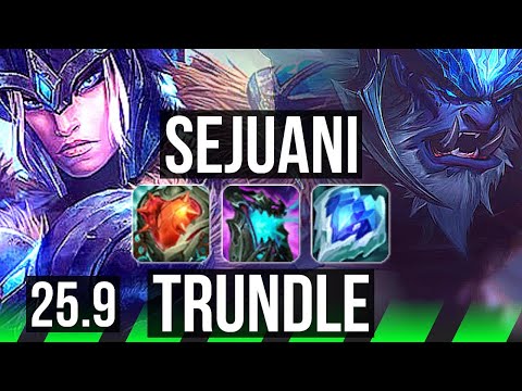 SEJUANI vs TRUNDLE (JGL) | EUW Diamond | 25.9