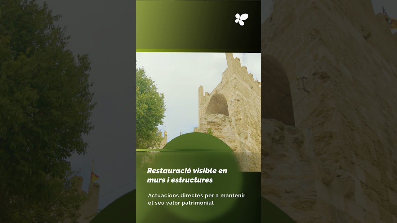 Les muralles d'Alcúdia recuperen la seva esplendor històrica