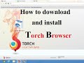 How to download and install torch browser