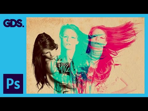 Polygonal portrait | Gradient effect in Adobe Photoshop with Illustrator