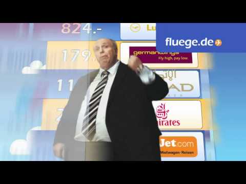 TV-Spot fluege.de mit Reiner Calmund (1)