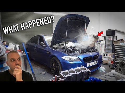 WHAT HAPPENED TO MY CHEAP *BROKEN* F10 BMW M5?!