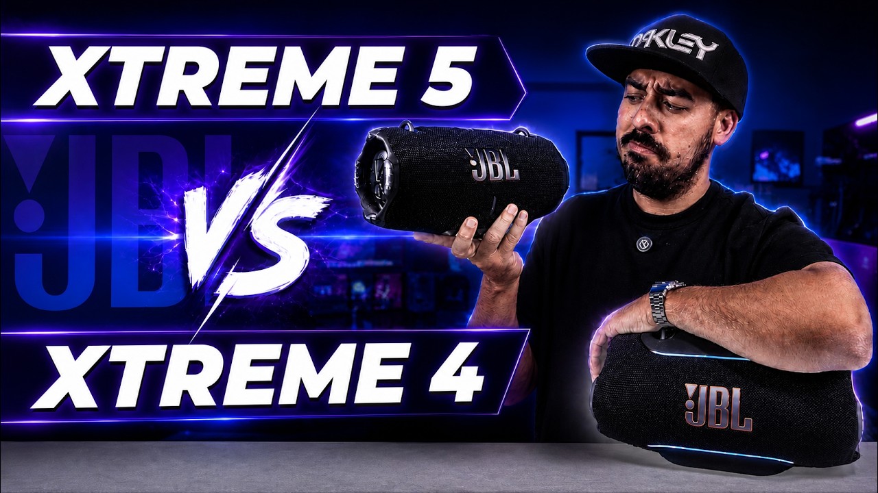 Miniatura da avaliação em vídeo de Caixa de Som Portátil JBL Xtreme 4 Bluetooth Auracast Azul