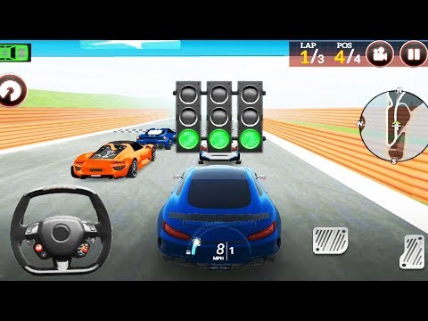 Drive for Speed Simulator Update 2020: Blue Mercenary GTR Car Unlocked - Android GamePlay 3D