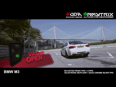 BMW E92 M3 w/ ARMYTRIX Variable Valve Controlled Exhaust