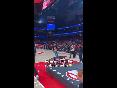 CRAZY Boosie and DC dunk 😂 #dunk #fail #funny