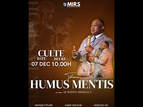 MIRS EL BETHEL TV | Ap.  Martin Ndongala | Thème: HUMUS MENTIS