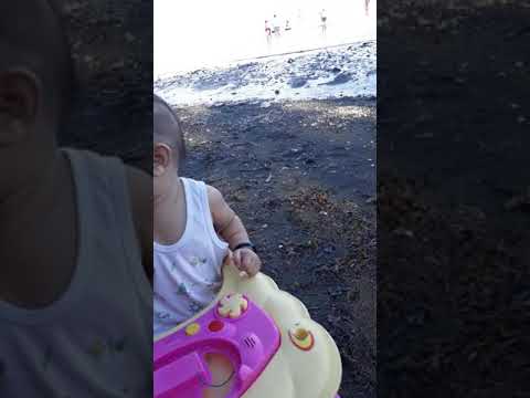 Beach /Kristine Blaire's first step on sand