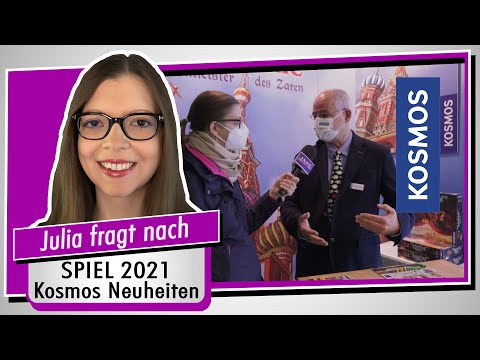 SPIEL 21 - Kosmos auf der Neuheitenschau - Redakteur Wolfgang Lüdtke im Interview - Spiel doch mal!