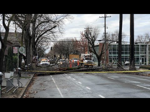 Thousands of Northern Californians going on day 3 without electricity after winter storm