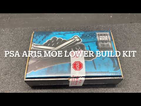 PSA AR15 MOE Lower build kit