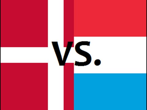 Denmark VS. Luxembourg 2015 - Country Comparison - Clash of Nations