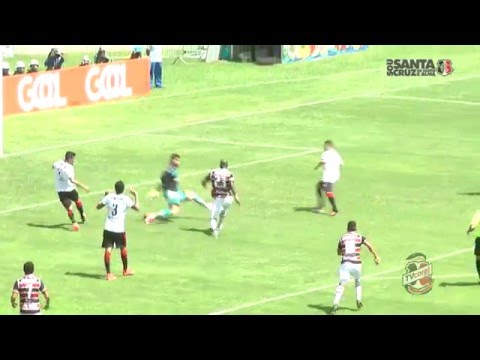 TV Coral - Santa Cruz 4x1 Vitória/BA - Série A 2016