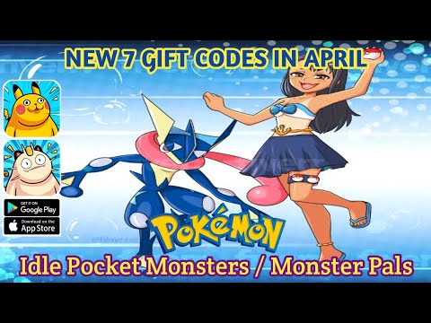 Idle Pocket Monsters New 7 Giftcodes in April - Pokemon RPG Games | How to Redeem Code Monster Pals