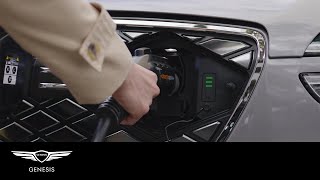 Genesis How to Charge Your Genesis Electric Vehicle | GV70