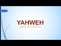Yahweh (Jesus is Lord)