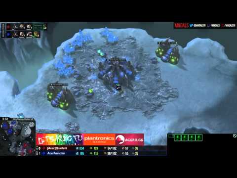 StarCraft 2 - Nerchio vs Scarlett ZvZ Game 2 - The Foreign Hope