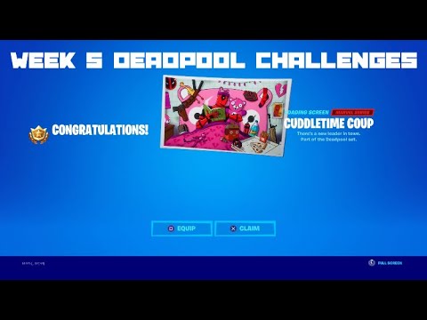 HOW TO COMPLETE WEEK 5 DEADPOOL CHALLENGES!!