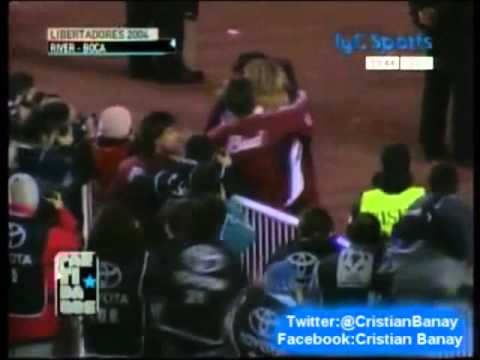 Golazo de Luis Gonzalez vs Boca (2-1) (Relato Costa Febre) Copa Libertadores 2004