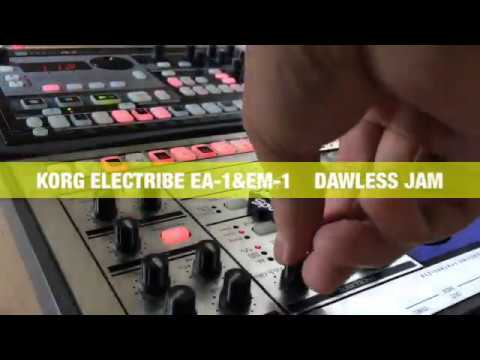 KORG ELECTRIBE EA-1&EM-1    DAWLESS JAM