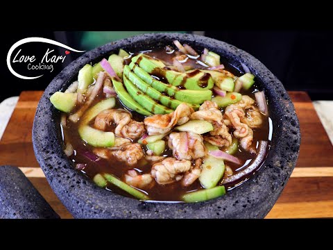 How to Make Aguachile Negro Recipe Aguachiles de Camaron en Salsa Negra