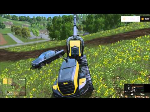 Farming Simulator 15 | GrandFalls Map | Multiplayer Logging Ep2