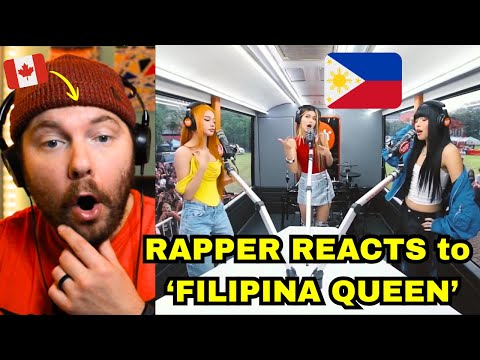 Rapper reacts to G22 performs "Filipina Queen" LIVE on Wish 107.5 Bus