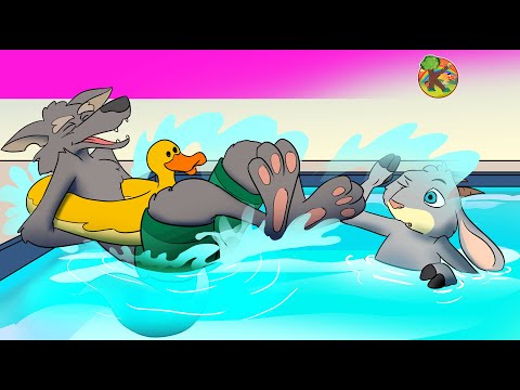 Kurt ve Yedi Keçi Yavrusu Masalı Maceraları | KONDOSAN Türkçe - Çizgi Film & Masallar