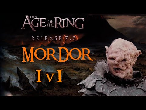 Age of the Ring mod 7.3.1 | 1v1 MORDOR vs ISENGARD | @K!ngK0ng