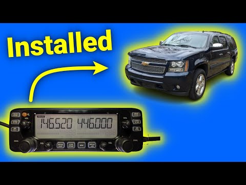 Ham Radio: Icom 2730A Mobile Installation Highlights