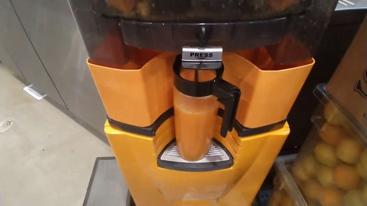 máquina para hacer jugo de naranja