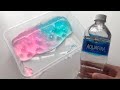 WATER SLIME Testing NO GLUE No Borax Slime Recipes