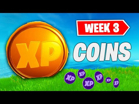 Fortnite SEASON 3 WEEK 3 XP Coins LOCATIONS (ALL Week 3 XP Coin)
