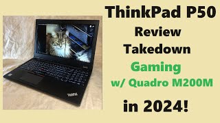 Video thumbnail for Lenovo ThinkPad P50 in 2024:  Review & Gaming Tests! by Haiste Computer Repair