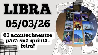 LIBRA ♎ 05/03/26 Sim, essa pessoa está se distanciando de você 🚶🏻‍♀️