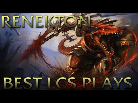 Best Renekton LCS Plays - League of Legends