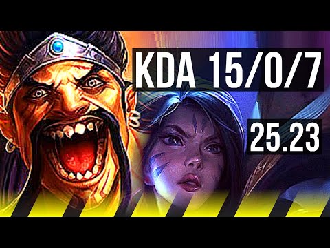 DRAVEN & Nautilus vs KAI'SA & Rell (ADC) | 15/0/7 | KR Grandmaster | 25.23