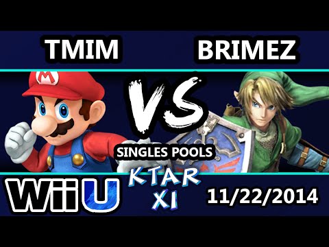 KTAR XI - TMIM (Mario) Vs. BrimeZ (Link) - Pools - Smash Wii U