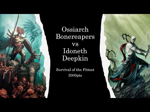 Ossiarch Bonereapers vs Idoneth Deepkin Age of Sigmar 3rd Edition Battle Report