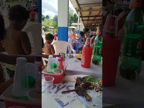 no banho da água mineral em Barra de guabiraba PE.