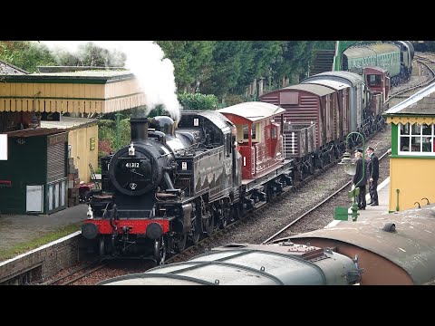 Mid Hants Railway (England) Autumn Steam Gala 2020 - 4K