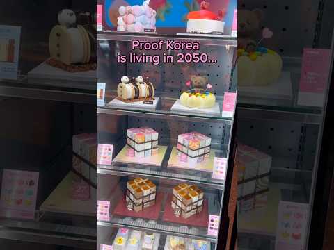 Proof Korea is living in 2050… #food #cake #icecream