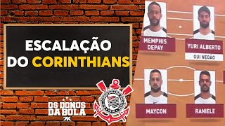Confira a provável escalação do Corinthians contra o Cruzeiro