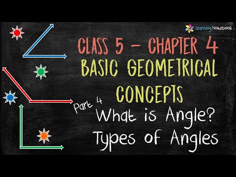 Angles and Types of Angles || class 5 geometry chapter