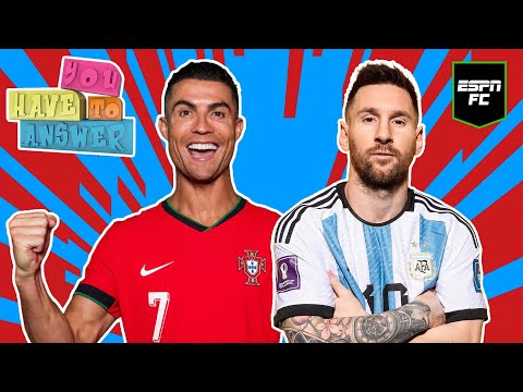 The ULTIMATE Messi vs. Ronaldo You Have To Answer 👀 | ESPN FC